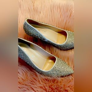 RINESTONE HEELS, Size 7